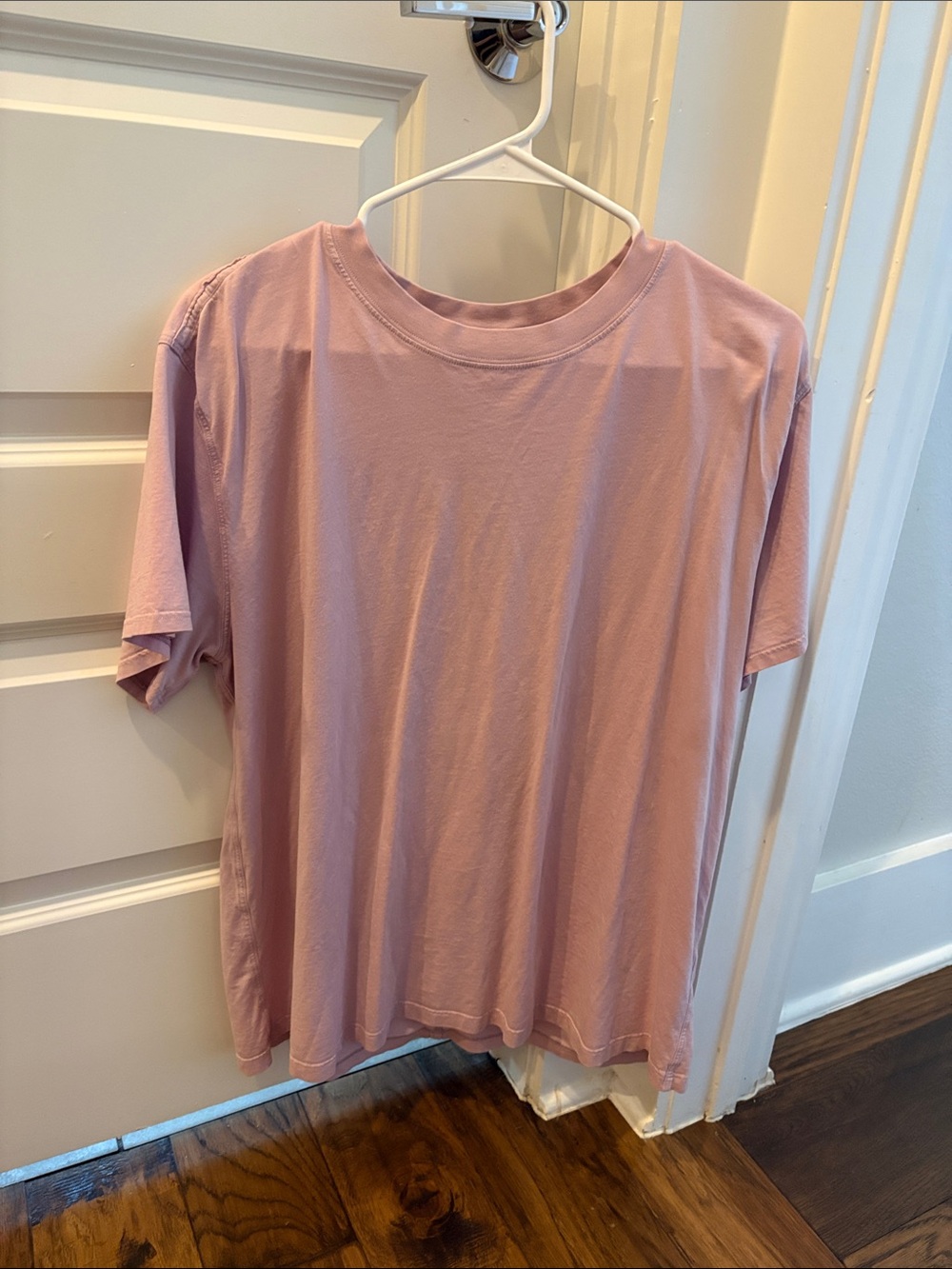 lululemon athletica Short Sleeve Crew Tee in Dusty Rose